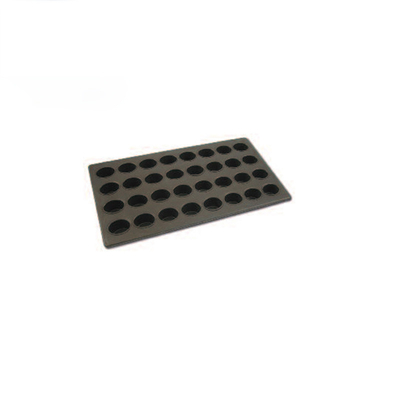 Rk Bakeware China-Silicone Glazed Cupcake Muffin Custard Cake Baking Tray para linhas industriais de cupcake