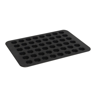 Rk Bakeware China-Silicone Glazed Cupcake Muffin Custard Cake Baking Tray para linhas industriais de cupcake