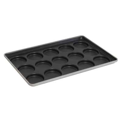 Rk Bakeware China-Silicone Glazed Austrália Popular Aluminizado de Aço Mini Muffin Pan/Regular Muffin Pan/ Texas Muffin Tray