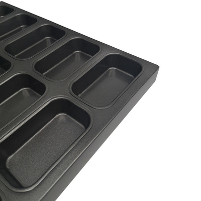 Rk Bakeware China Manufacturer-Nonstick Glazed Hamburger Roll Baking Tray para padarias comerciais