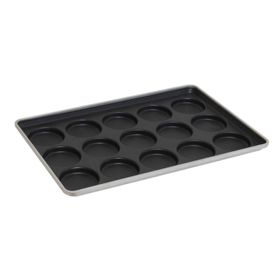 RK Bakeware China Foodservice NSF bandeja de bolo de forno de 3 polegadas de silicone glaze Mini Muffin Pan