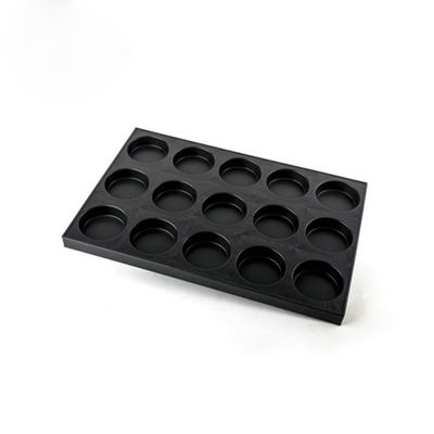 RK Bakeware China Foodservice NSF Esmalte antiaderente personalizado Chocolate Fudge Brownie Cupcake Muffin Pan