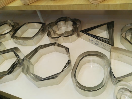 RK Bakeware China Foodservice NSF Anel de bolo de aço inoxidável