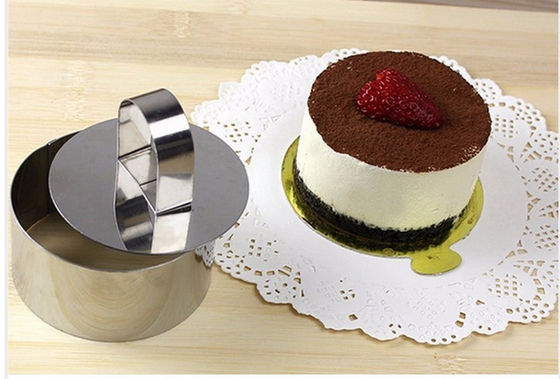 RK Bakeware China Foodservice NSF aço inoxidável 8 polegadas Mousse Ring