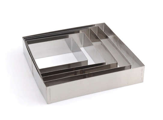 RK Bakeware China Foodservice NSF Moldes ajustáveis de bolo Anel de cozimento pequeno Moldes de panela de bolo