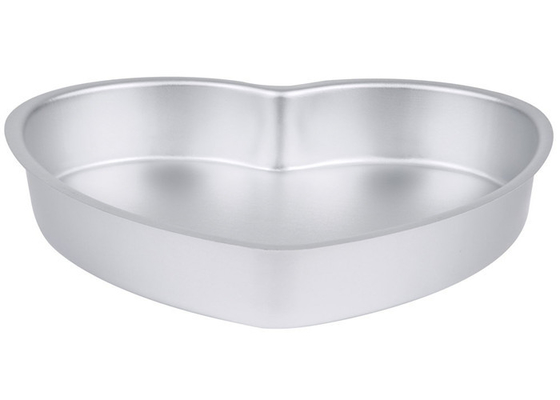 RK Bakeware China Foodservice NSF 142*134*55 Alumínio forma de coração bolo panela de fundo solto