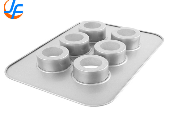 RK Bakeware China Foodservice NSF Bottom solto de alumínio moldura de bolo redonda de aço aluminizado mini panela de bolo de queijo