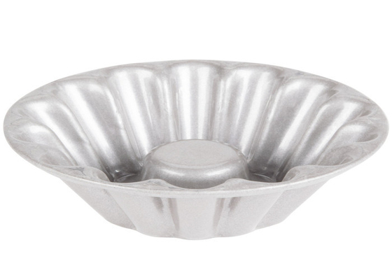RK Bakeware China Foodservice NSF 40575 5 3/4 &quot; X 2 1/16 &quot; Esfera Moldura de Bolo de Alumínio, Pão de Bolo de Lava de Aço Aluminizado