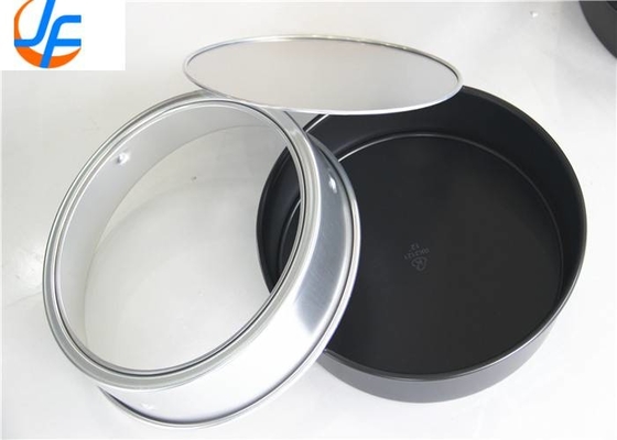 RK Bakeware China- Round Alumínio Chiffon Mould bolo com fundo removível tamanho personalizado