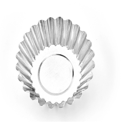 Rk Bakeware China-5 7/8&quot; X 1 1/2&quot; Fluted Non-Stick Deep Tart / Quiche Pan com fundo removível