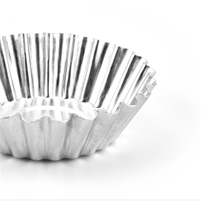 Rk Bakeware China-5 7/8&quot; X 1 1/2&quot; Fluted Non-Stick Deep Tart / Quiche Pan com fundo removível