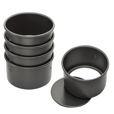 Rk Bakeware China Retângulo redondo Removível Anodizado de Alumínio Mould Cake Cake Pan Cake Tin