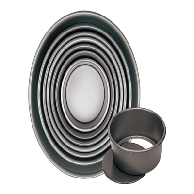 Rk Bakeware China Retângulo redondo Removível Anodizado de Alumínio Mould Cake Cake Pan Cake Tin