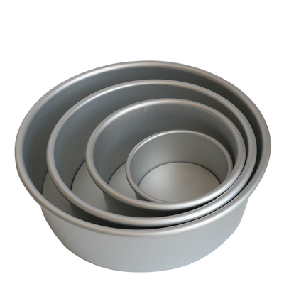 Rk Bakeware China-brilhado Aluminized Steel Angel Food Cake Pan - 2 3/4 &quot;de profundidade