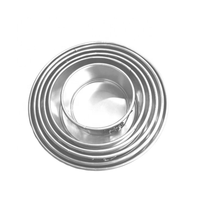 6 polegadas Bundt bolo panela de fundo removível de alumínio bolo panela de alumínio moldes de bolo bandeja de cozimento
