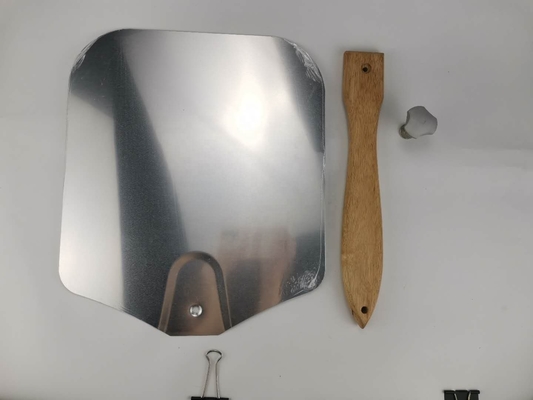 12&quot;*14&quot;*25' Bandejas De Pasapalos De Piedra Alumínio Metal Pizza Peel Folhável Madeira Manuseio Pizza Scoop Folhável