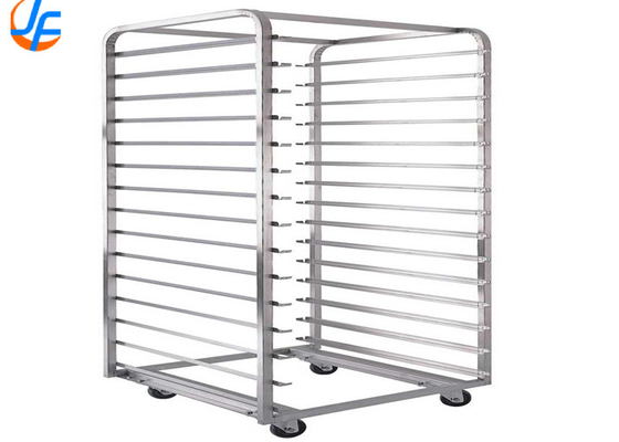 RK Bakeware China Foodservice NSF Custom 600 400 Revent Oven Rack Trolley de cozimento de aço inoxidável
