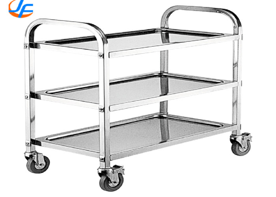 RK Bakeware China Foodservice NSF Custom 800 600 Revent Oven Rack Trolley de cozimento, 201/304/316 Tray Trolley de serviço