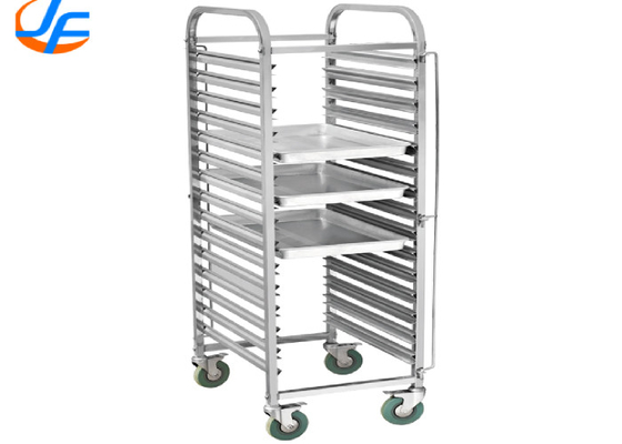 RK Bakeware China Foodservice NSF Custom 800 600 Revent Oven Baking Tray Trolley Trolley com panela de aço inoxidável