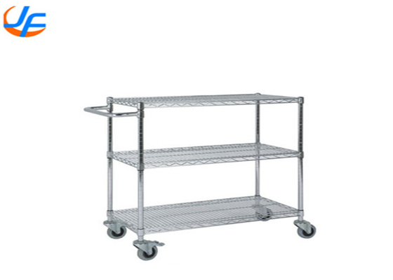 RK Bakeware China Foodservice NSF Bake Tray Trolley Trolley de distribuição móvel de aço inoxidável