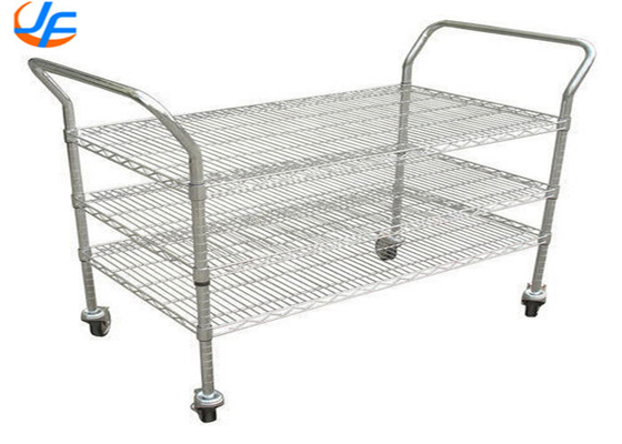 RK Bakeware China Foodservice NSF Carrinho de serviço de aço inoxidável Carrinho de transporte