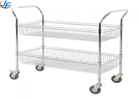 RK Bakeware China Foodservice NSF Carrinho de serviço de aço inoxidável Carrinho de transporte