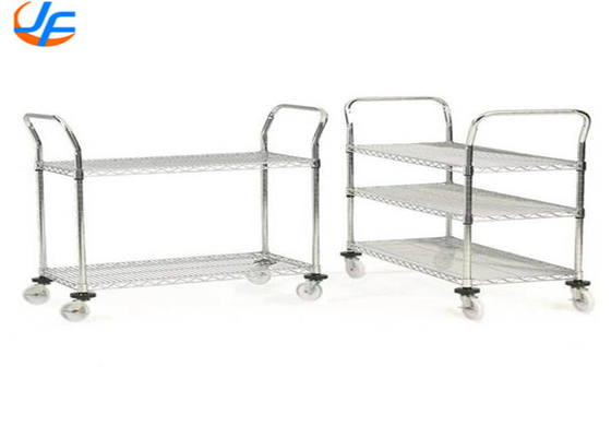 RK Bakeware China Foodservice NSF Carrinho de serviço de aço inoxidável Carrinho de transporte