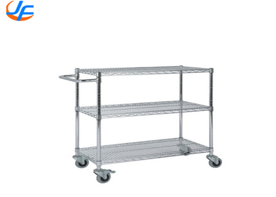 RK Bakeware China Foodservice NSF Carrinho de serviço de aço inoxidável Carrinho de transporte