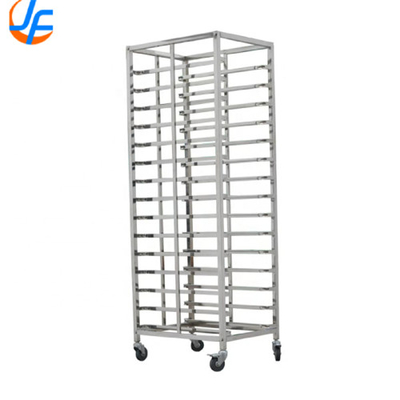 RK Bakeware China-16 Armazenamento Alumínio Panaderia bandeja de carrinho/ aço inoxidável rack de panificação bandeja de panificação rack de carrinho