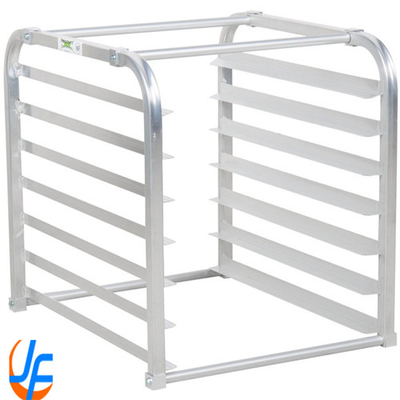 RK Bakeware China-Mackies Flatpack Z Frame Nesting Trolley de aço inoxidável para produção de padaria