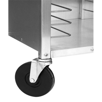 RK Bakeware China Foodservice NSF Alumínio Rolling Pizza Rack Para Pizzaria e Restaurantes
