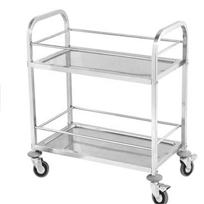 RK Bakeware China Foodservice NSF Carrinho médico hospitalar de aço inoxidável com gavetas