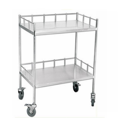 RK Bakeware China Foodservice NSF Carrinho médico hospitalar de aço inoxidável com gavetas
