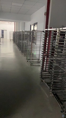 Rk Bakeware China-Rolo de aço inoxidável em 800X600 rack de panificação para Revent Rack Forno