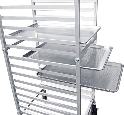 Rk Bakeware China Foodservice 36527 Commercial 20 Tier Aluminium Sheet Pan Rack Bun Pan Rack