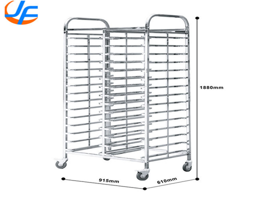 RK Bakeware China Foodservice NSF Alumínio bandeja de cozimento Trolley Bun Pan Rack Forno Rack