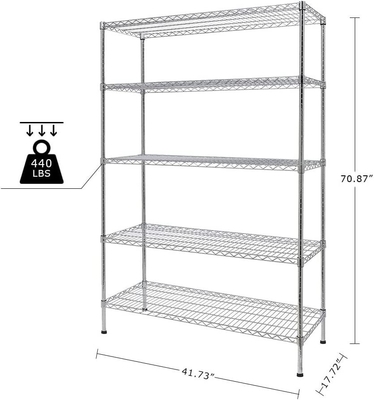 Rk Bakeware China Foodservice Commercial Green Epoxy Coated Wire Rack 18 X 48 (4 prateleiras)