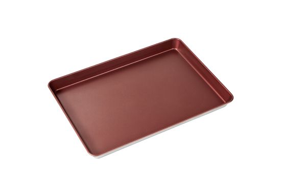LFGB certificou o cozimento de aço aluminizado filtra o cozimento refrigerando das bandejas da folha de cozimento da padaria do grupo da cremalheira
